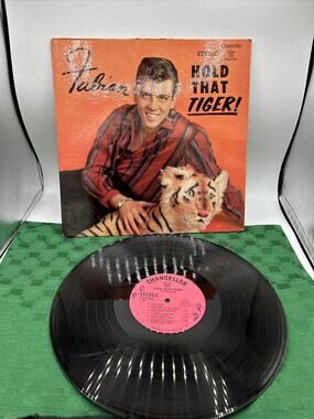 Fabian- Hold That Tiger - 12" VINYL RECORD 1959 Chncellor Records CHL-5003